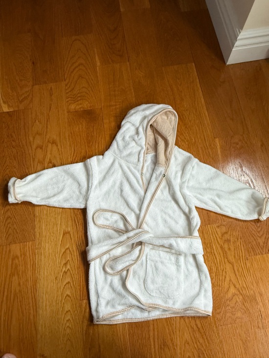 Other - Baby bamboo organic cotton bath robe